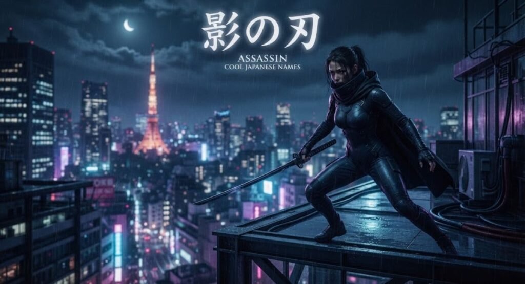 Cool Japanese Names Meaning Assassin