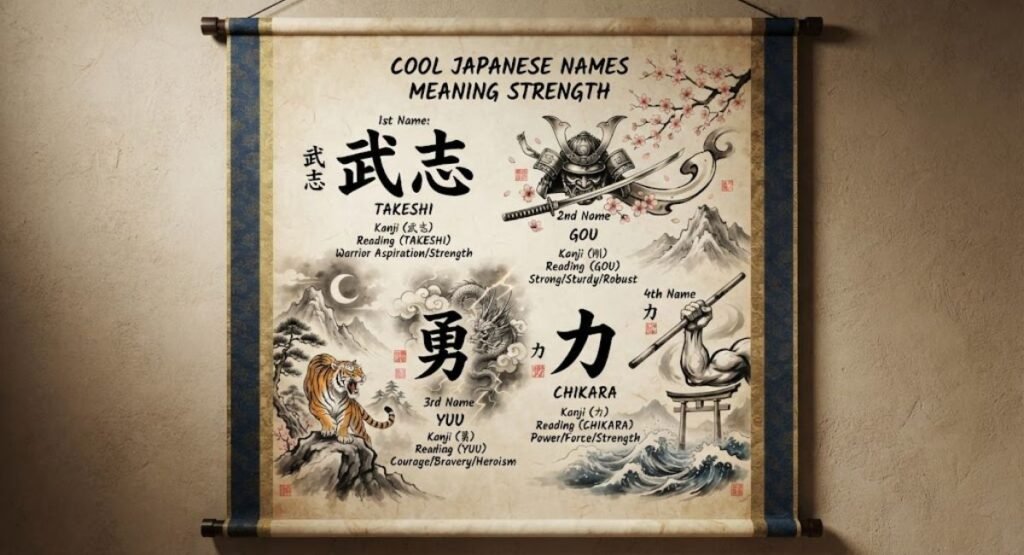 Cool Japanese Names Meaning Strength