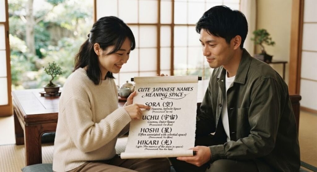 Cute Japanese Names Meaning Space