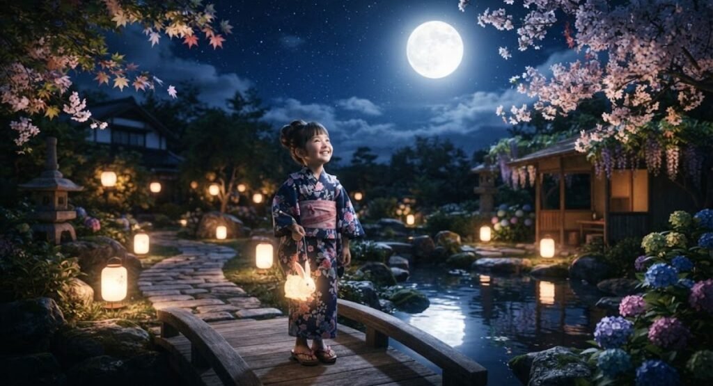 Cute Japanese Names That Mean Moonlight