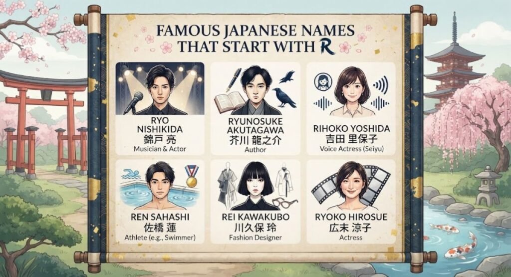 Famous Japanese Names That Start With R