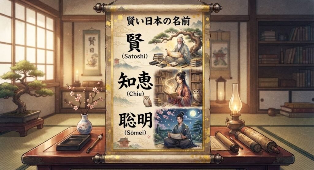 Fantasy Japanese Names Meaning Smart