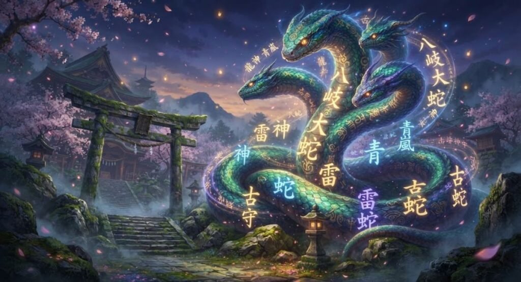 Fantasy Japanese Names Meaning Snake