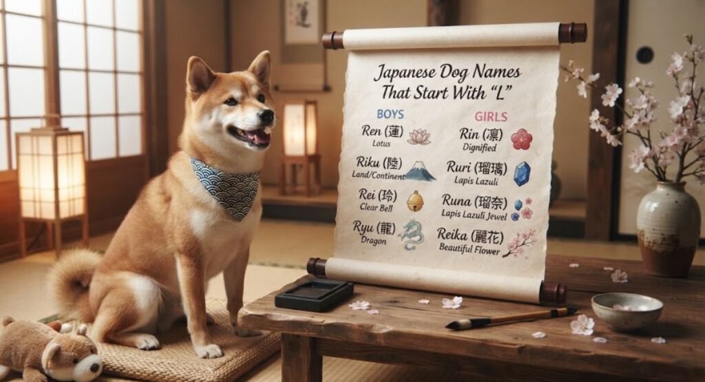 Japanese Dog Names That Start With L