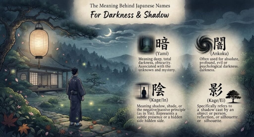 The Meaning Behind Japanese Names For Darkness & Shadow