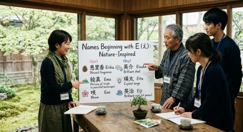 Japanese Names Starting With E Inspired By Nature