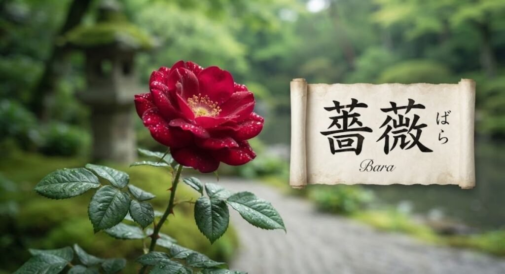 The Real Word For Rose In Japanese