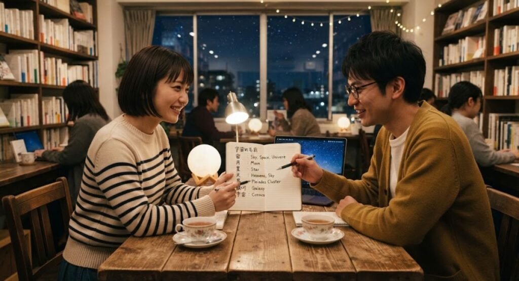 Unisex Japanese Names Meaning Space