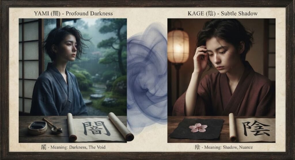Unisex Japanese Names That Mean Darkness