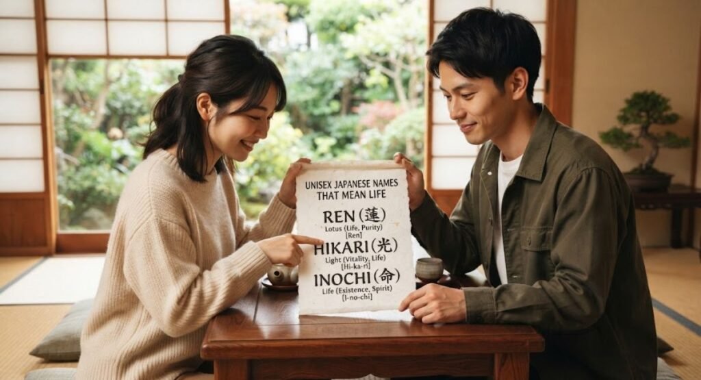 Unisex Japanese Names That Mean Life