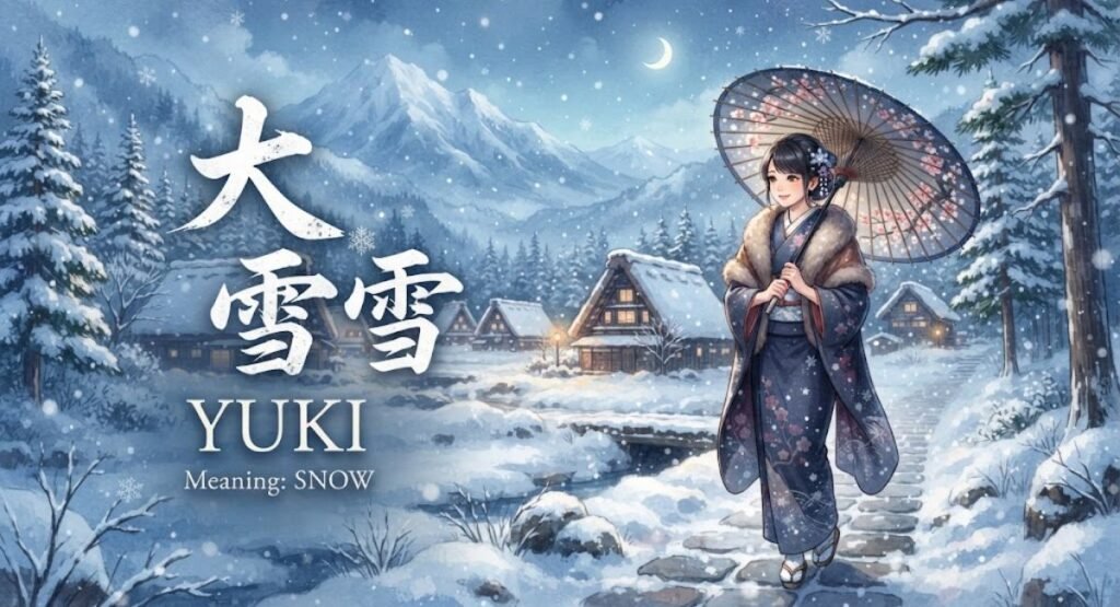 Famous Japanese Names That Mean Snow