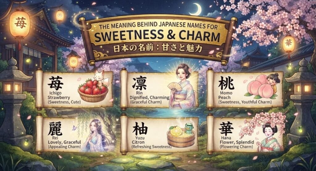 The Meaning Behind Japanese Names For Sweetness & Charm