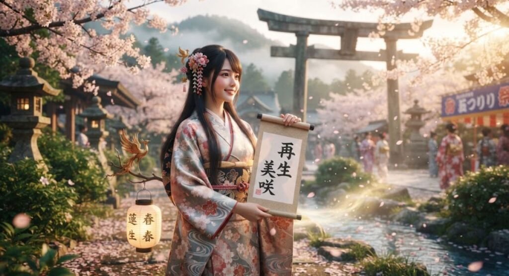 Japanese Names Meaning Rebirth For Girl