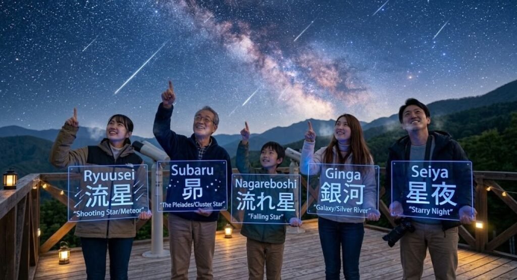 Japanese Names Meaning Shooting Star