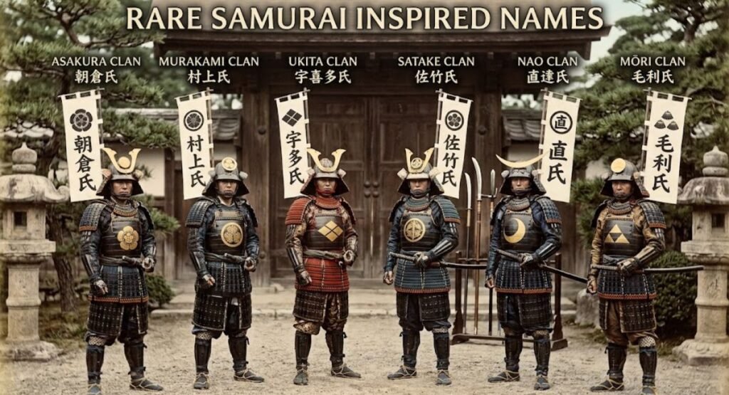 Rare Samurai Inspired Names
