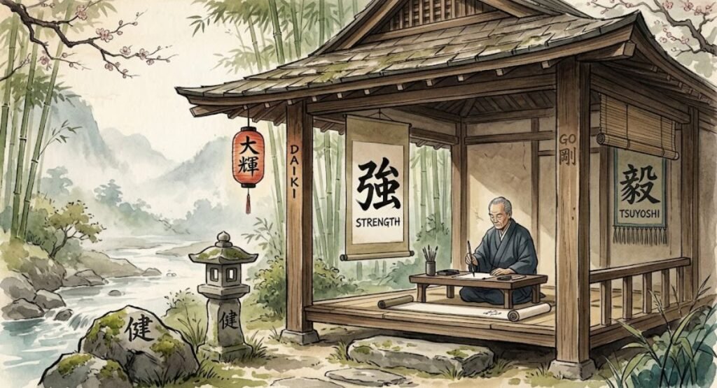 Unique Japanese Names Meaning Strong